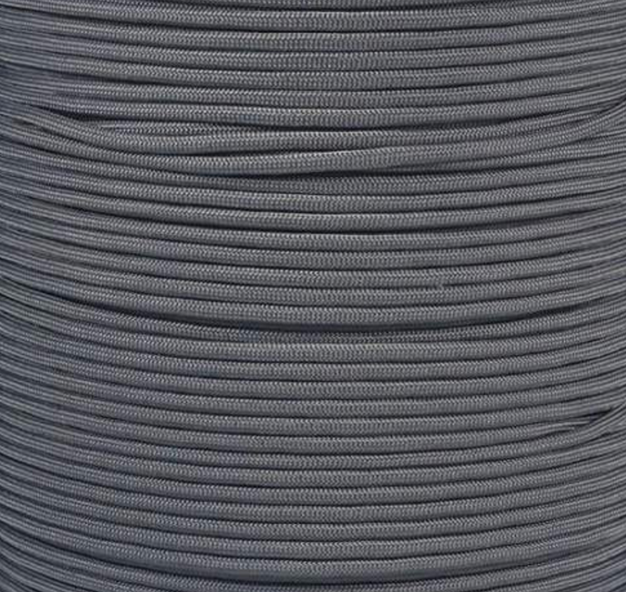 550 Paracord Made in the U.S.A. (Charcoal Gray) 100 Ft.