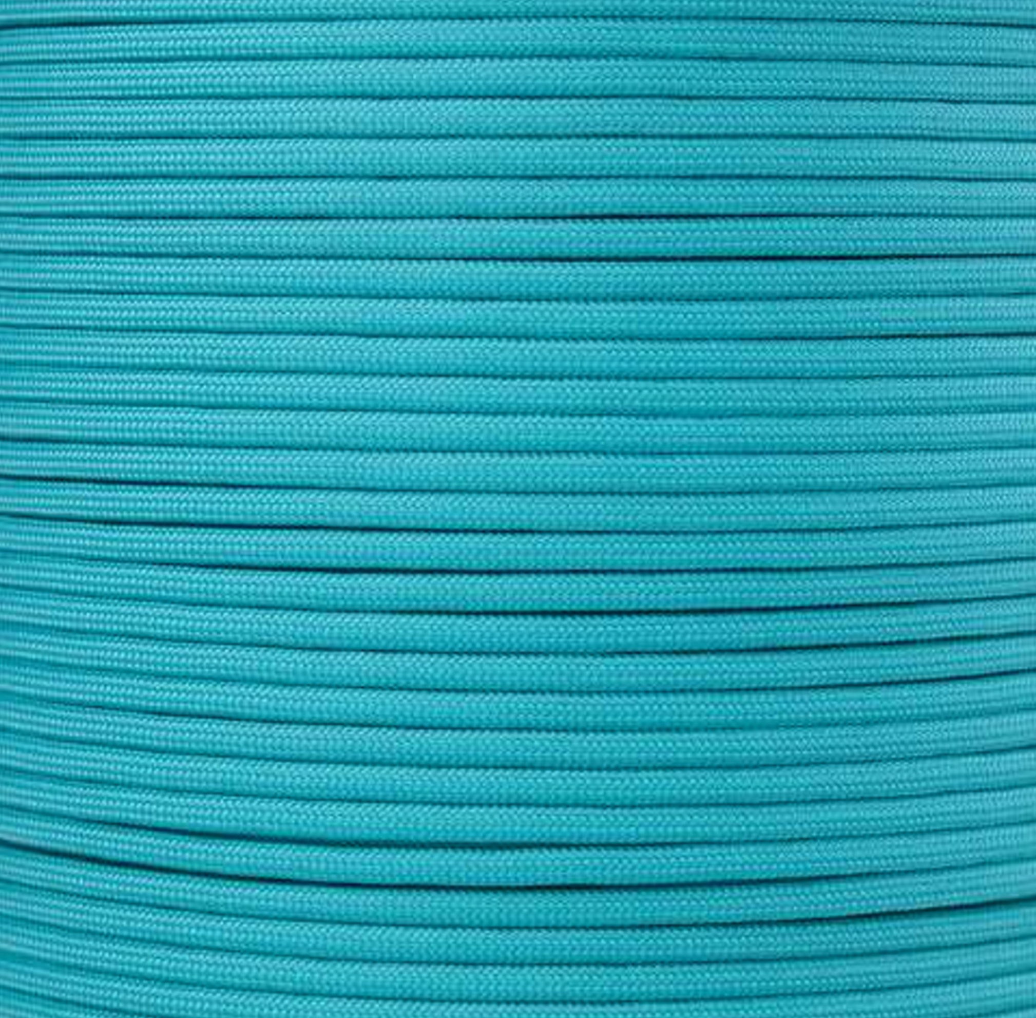 550 Paracord Made in the U.S.A. (Turquoise) 100 Ft.