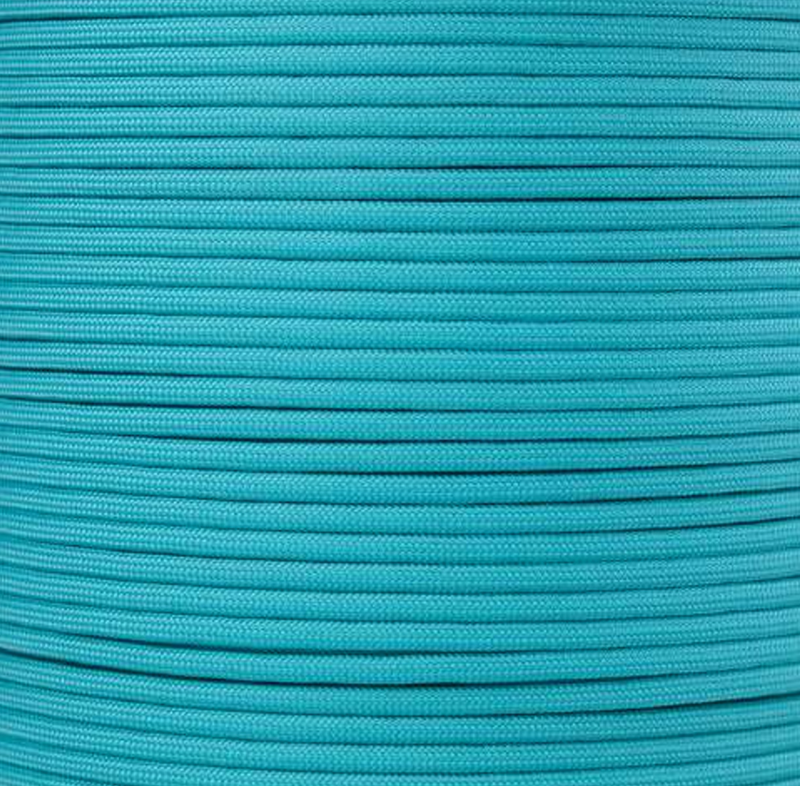 550 Paracord Made in the U.S.A. (Turquoise) 100 Ft.