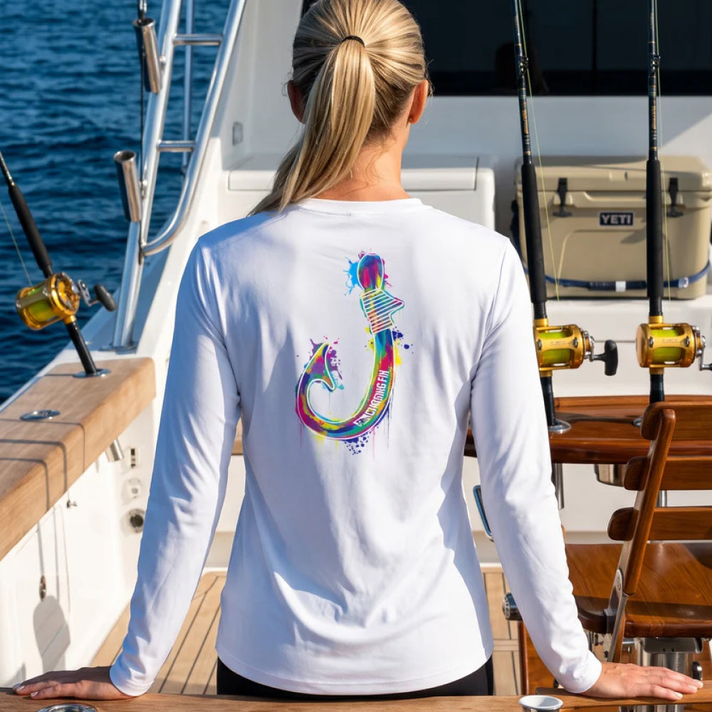 Solar Performance Hoodie-Kona Hook Ladies