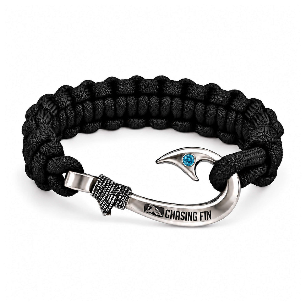 Tanzanite 950 Silver Signature Hook Cobra Bracelet