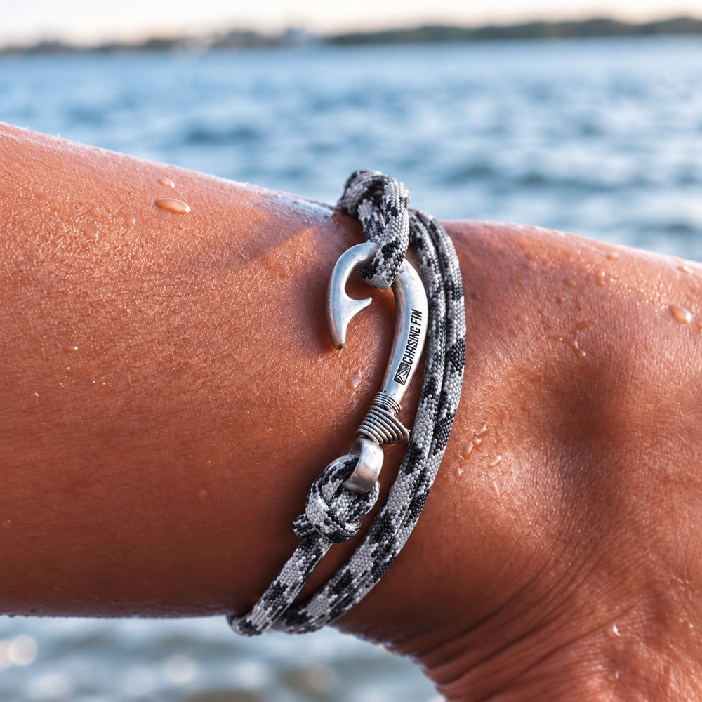 Titanium Fish Hook Bracelet | Anklet