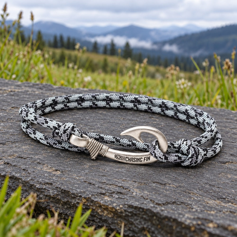 Titanium Fish Hook Bracelet | Anklet