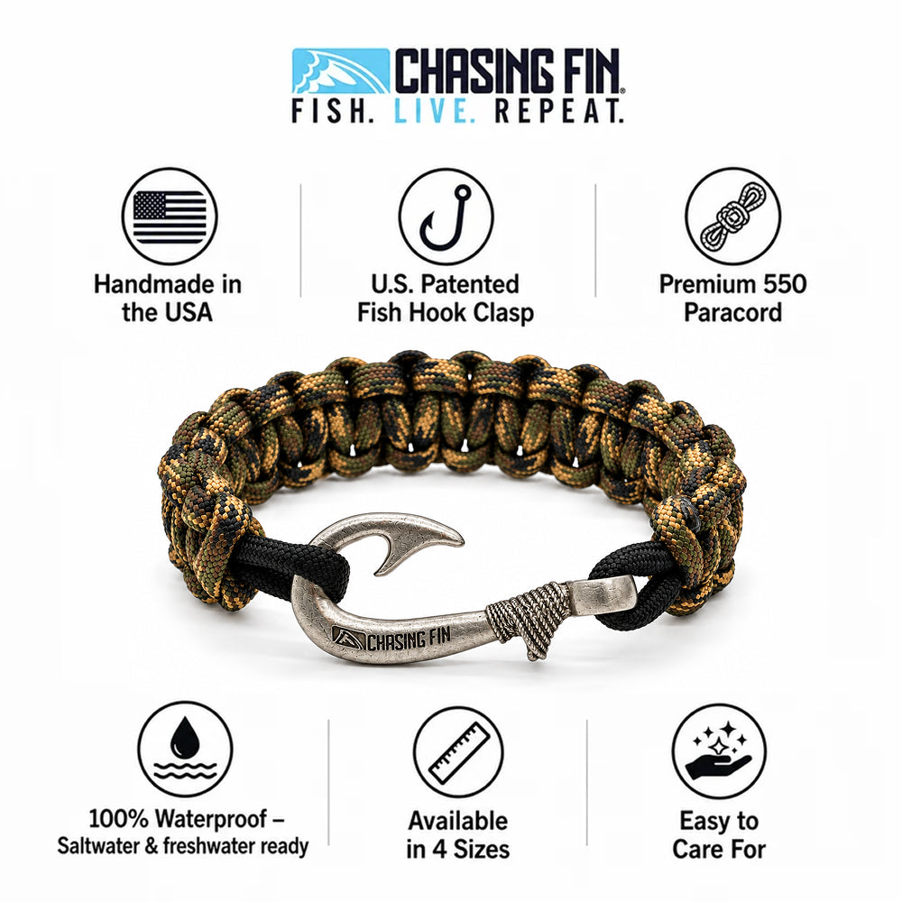 U.S. Army Tribute Cobra Paracord Bracelet