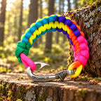 Unique Rainbow Glow Cobra Fish Hook Bracelet