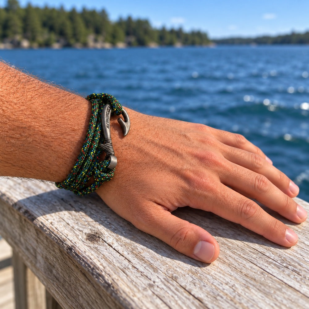 Christmas tree Fish Hook Bracelet | Anklet