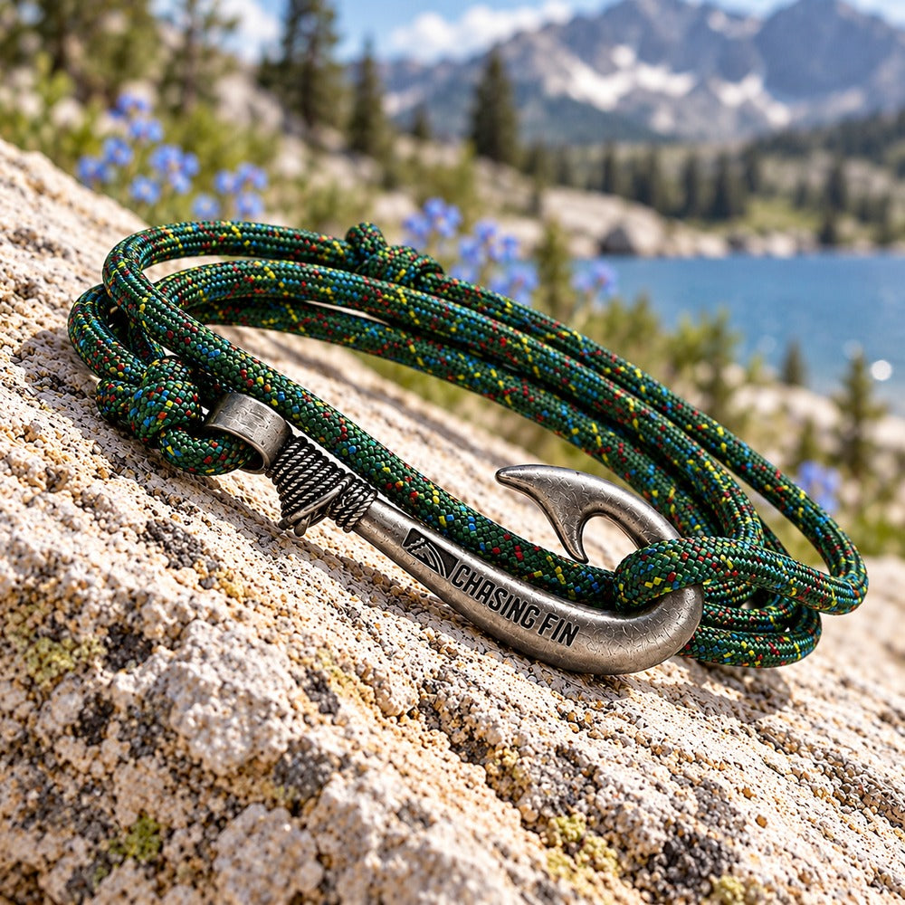 Christmas tree Fish Hook Bracelet | Anklet
