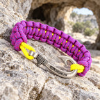 Royal Gramma Cobra Braid Fish Hook Bracelet- Glow Under Black Light