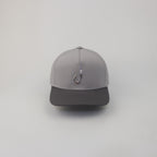 Grey Performance Patented 3D Fish Hook 5-Panel Hat