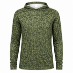 Woodland Exclusive Chasing Fin Fish Hook Pattern Performance Hoodie Collection
