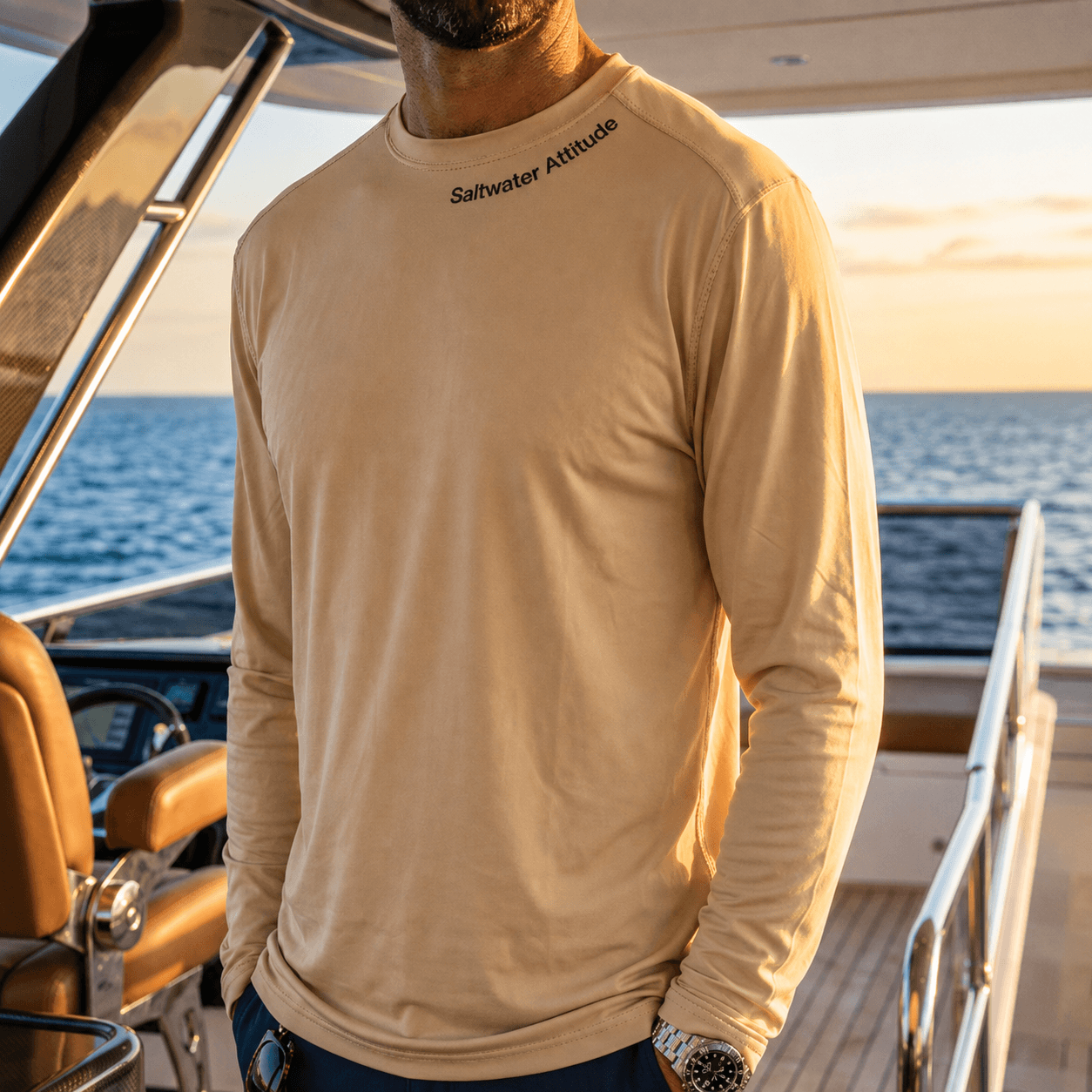 Saltwater Attitude - Long Sleeve Midweight Shirt