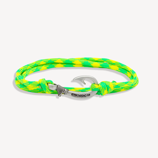 Dayglow Fish Hook Bracelet
