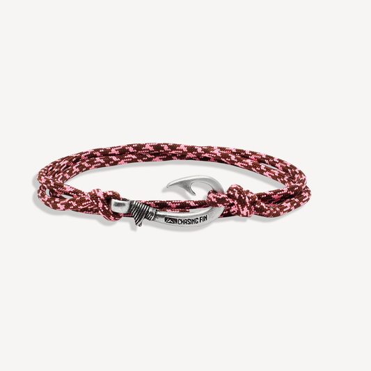 Chocolate Hearts Fish Hook Bracelet