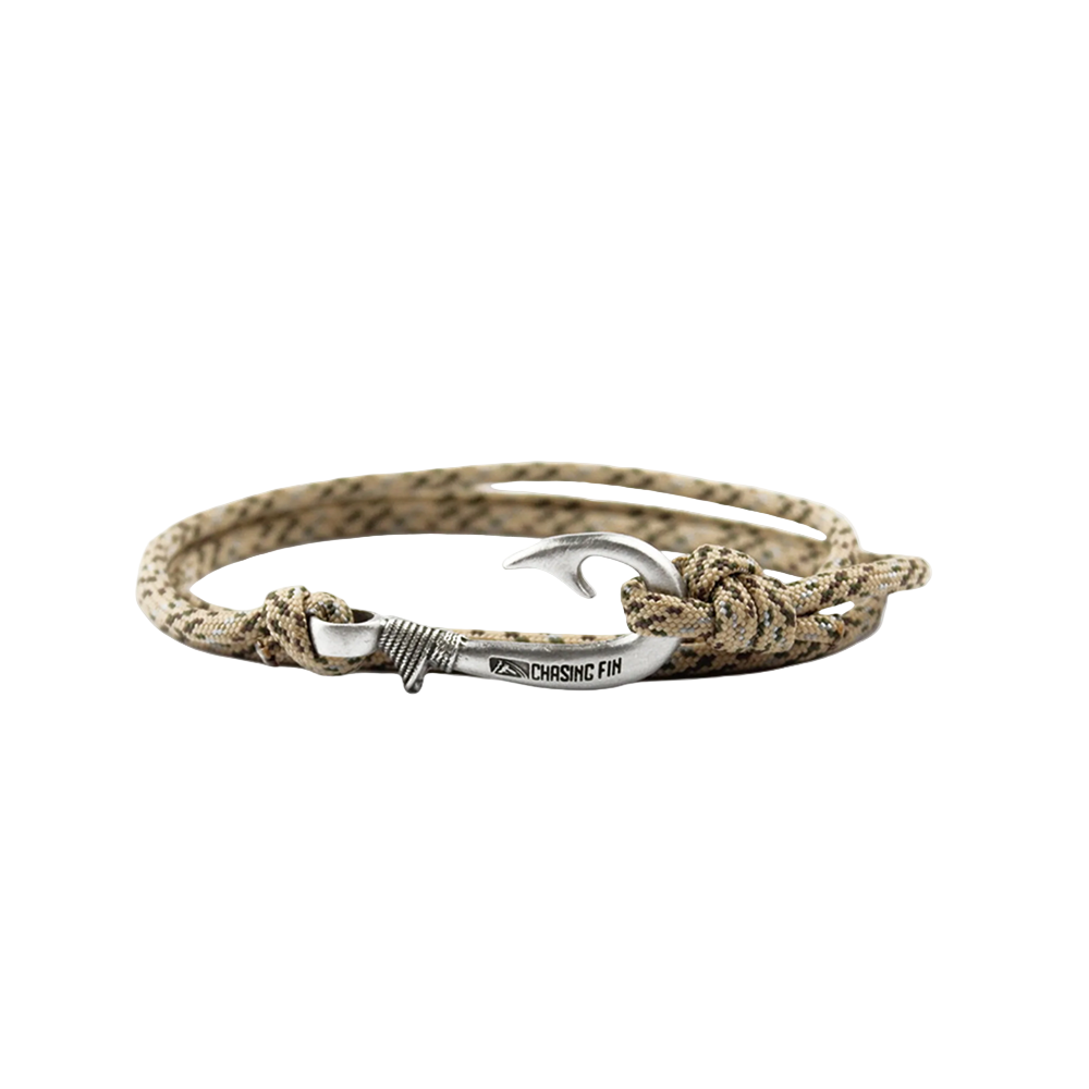 Desert Camo Fish Hook Bracelet | Anklet