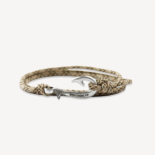 Desert Camo Fish Hook Bracelet