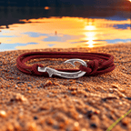 Fire Fighter Fish Hook Bracelet | Anklet