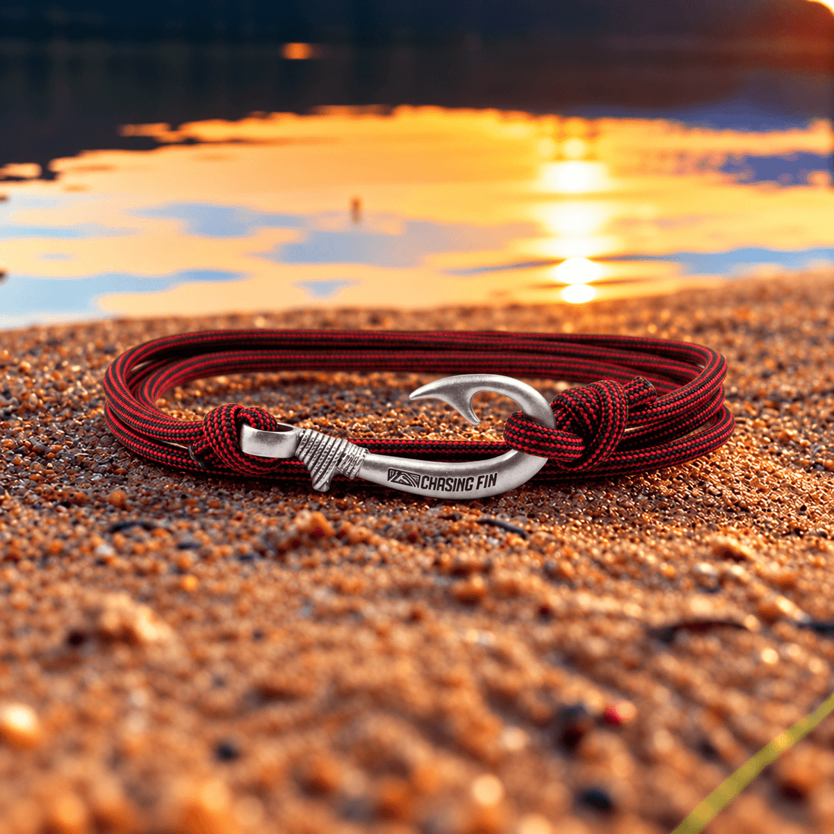 Fire Fighter Fish Hook Bracelet | Anklet