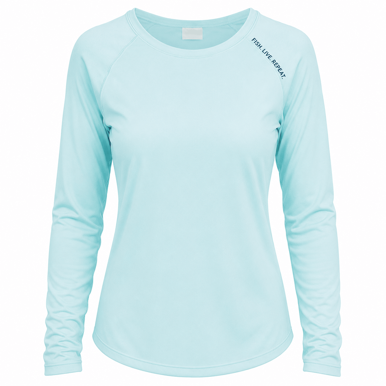 Fish Live Repeat - Ladies Solar Performance Long Sleeve - Chasing Fin