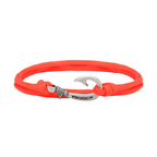 Neon Orange Fish Hook Bracelet | Anklet