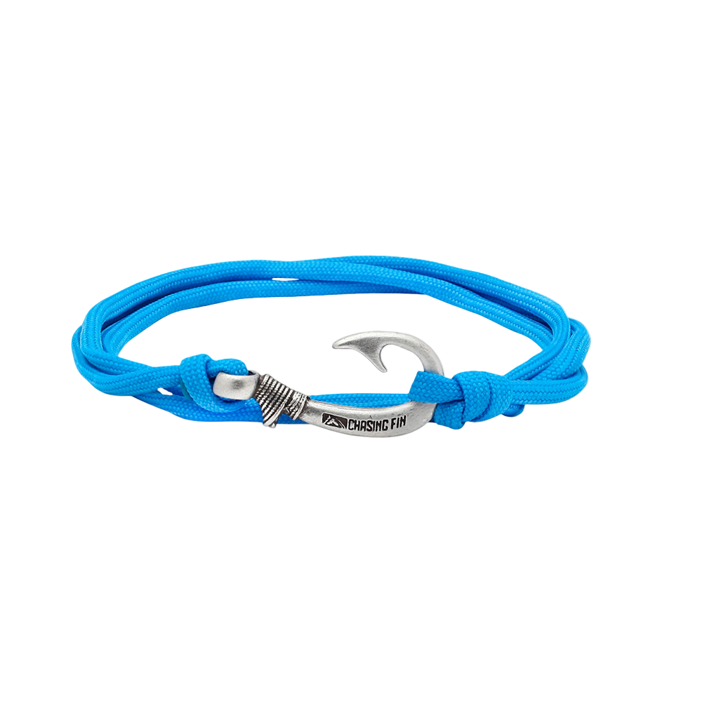 Colonial Blue Fish Hook Bracelet | Anklet