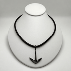 Genuine Leather Anchor Limited Edition Necklace