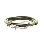 Olive Drab Fish Hook Bracelet | Anklet