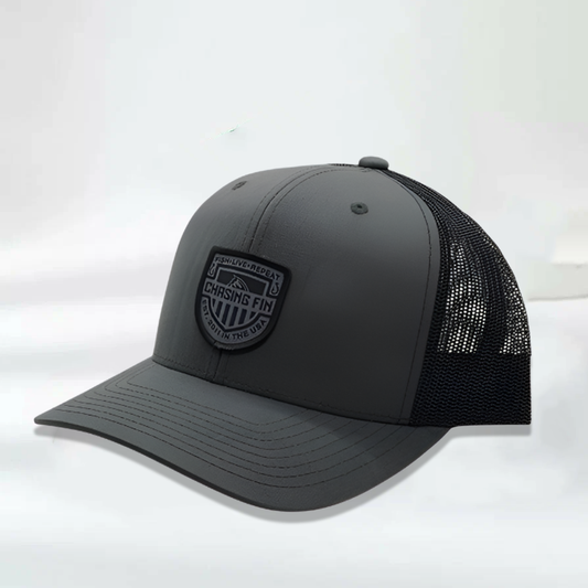 Blackout Flag Shield Trucker Cap