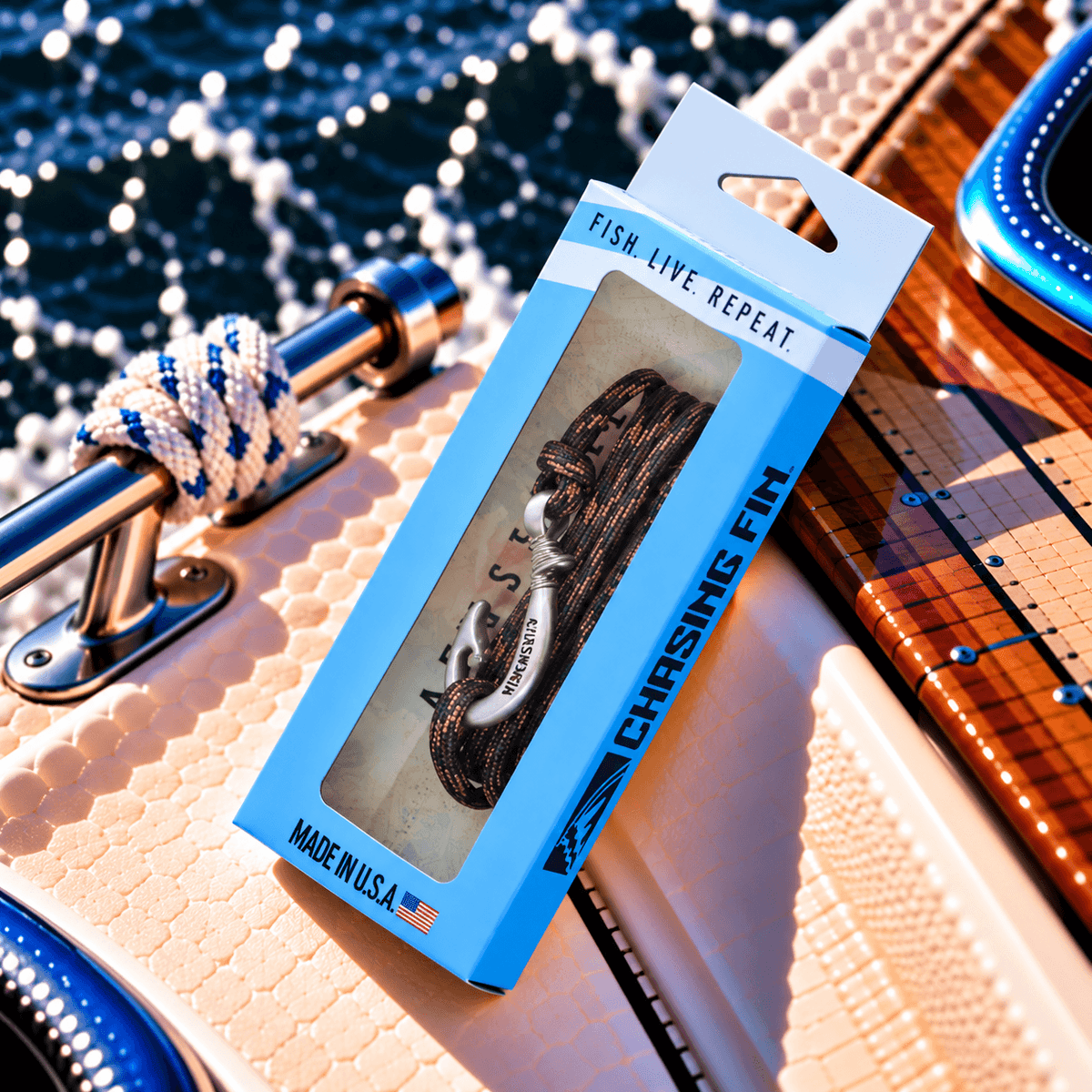 Ground War Fish Hook Bracelet | Anklet