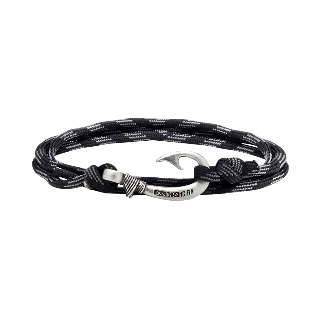 Touch of Gray Fish Hook Bracelet | Anklet