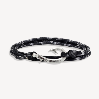 Touch of Gray Fish Hook Bracelet
