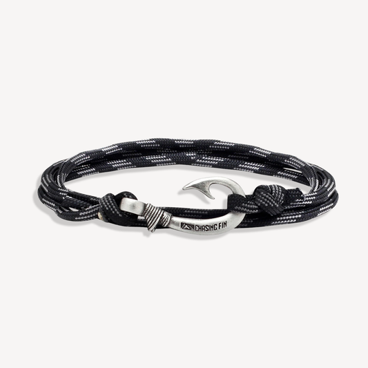 Touch of Gray Fish Hook Bracelet