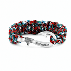 Afghan Veteran Cobra Braid Fish Hook Bracelet