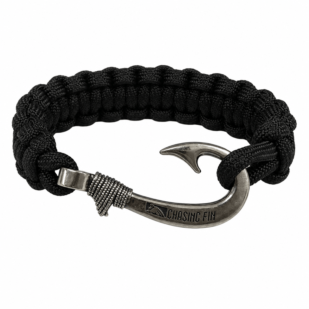 Artisan Legacy Collection 950 Solid Silver Cobra Bracelet – Black Edition