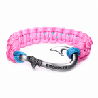 Beachy Bling Cobra Braid Fish Hook Bracelet