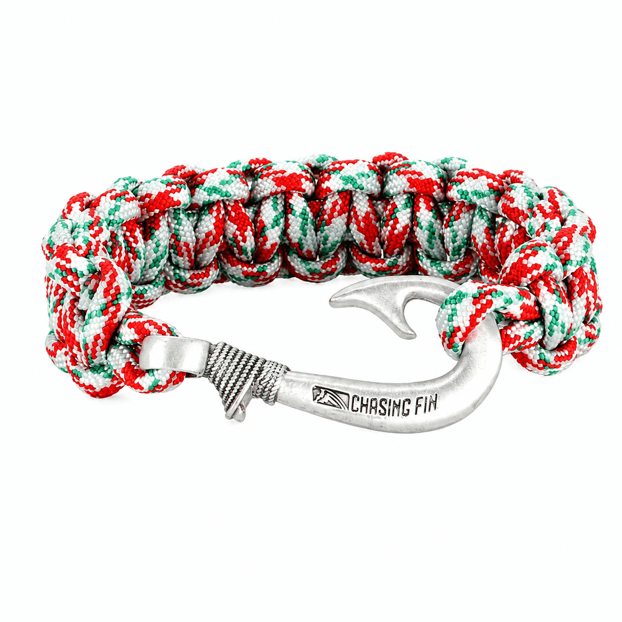Iraqi Veteran Cobra Braid Fish Hook Bracelet