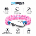 Beachy Bling Cobra Braid Fish Hook Bracelet
