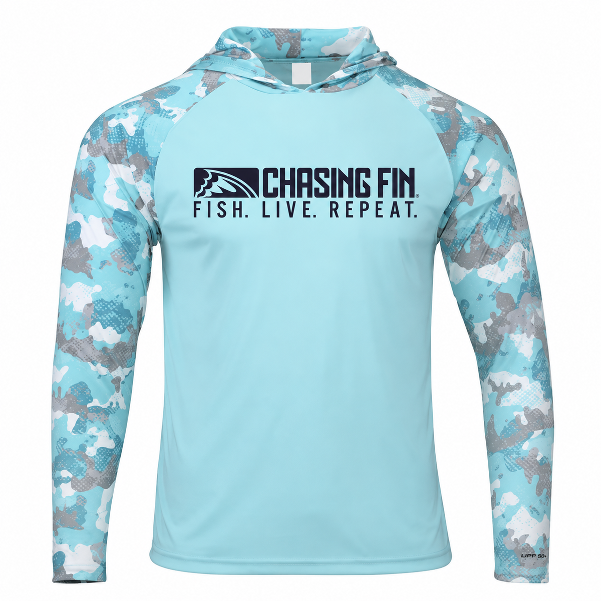 Chasing Fin / FISH. LIVE. REPEAT Tortuga Mangrove Camo Hoodie