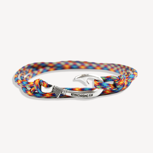 Fire & Ice Fish Hook Bracelet