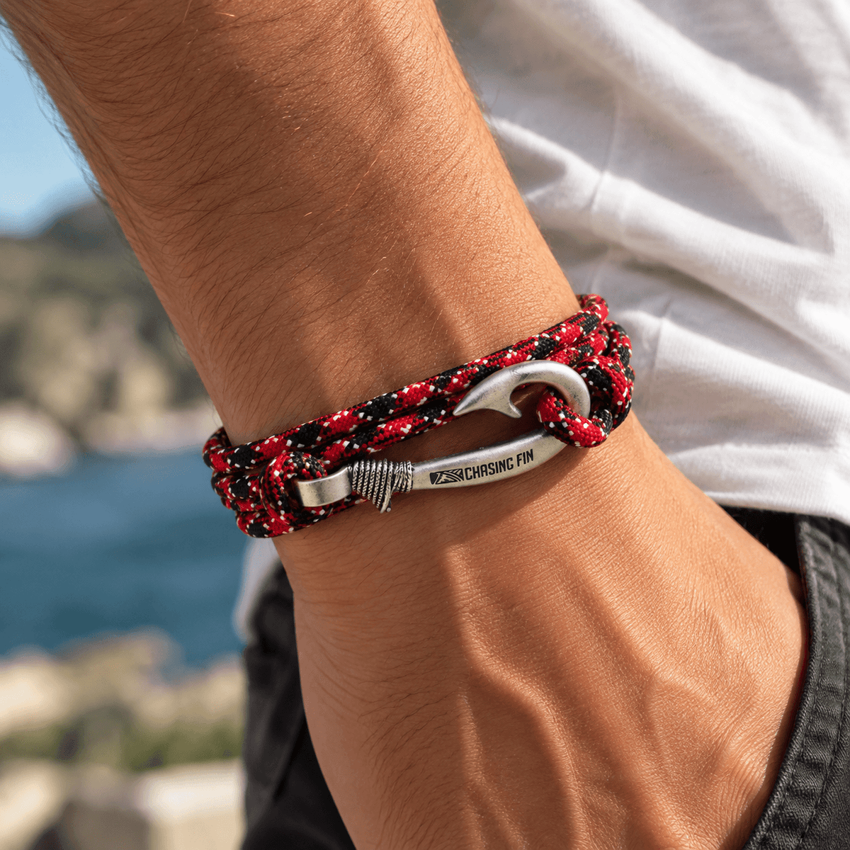 Deadpool Fish Hook Bracelet | Anklet