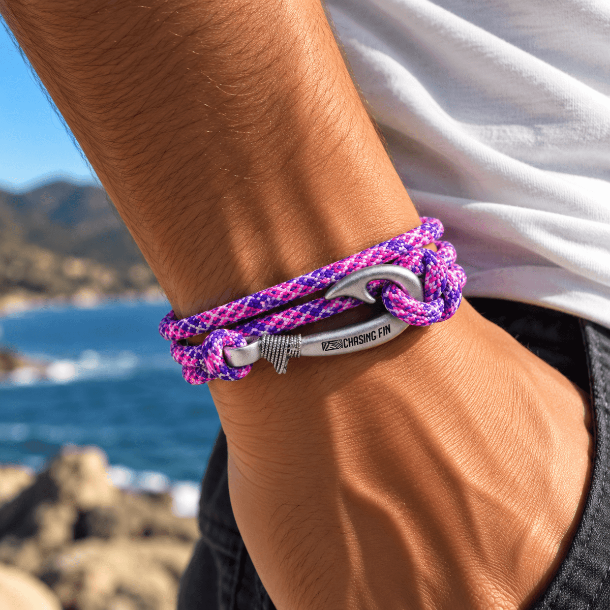 Miami Vice Fish Hook Bracelet | Anklet