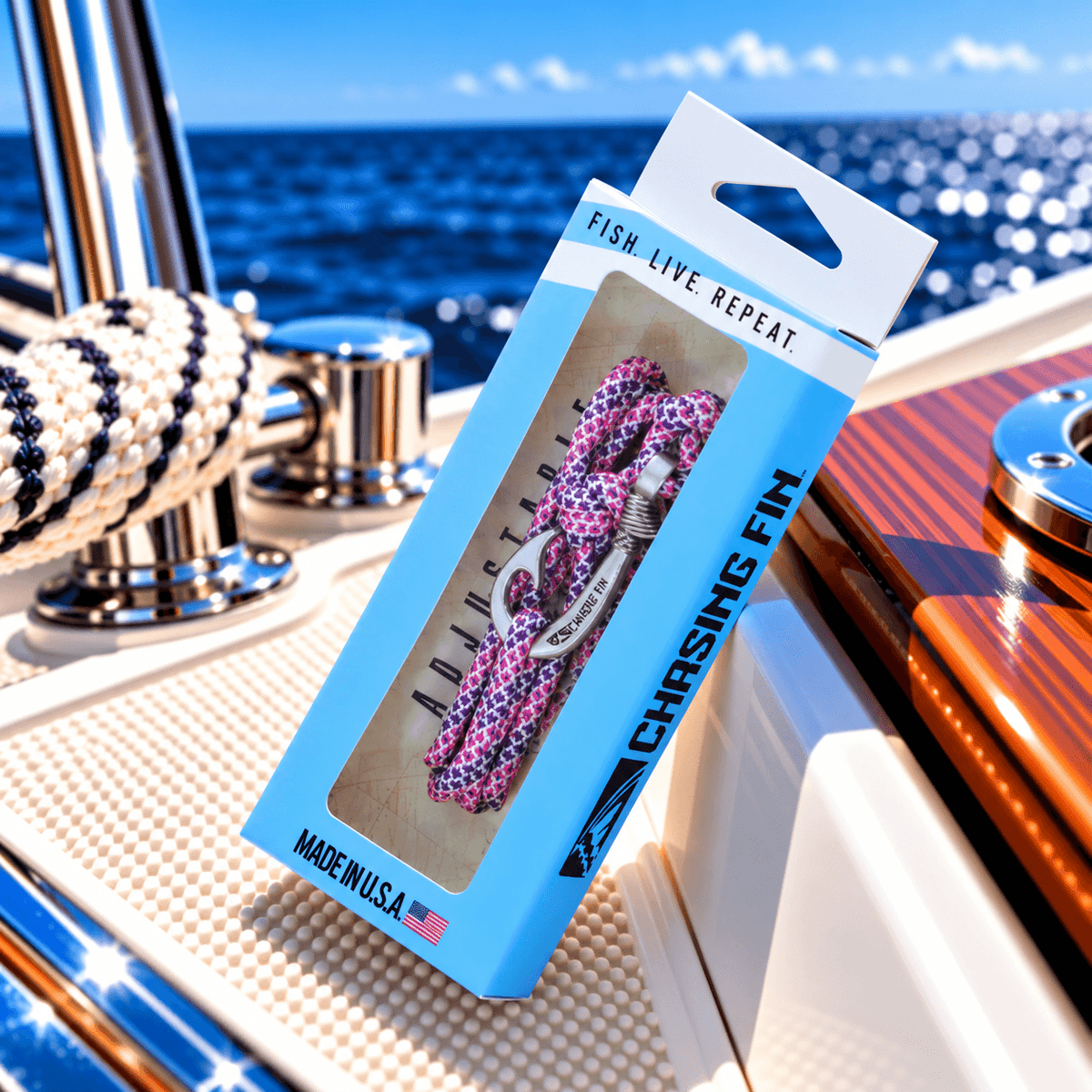 Miami Vice Fish Hook Bracelet | Anklet
