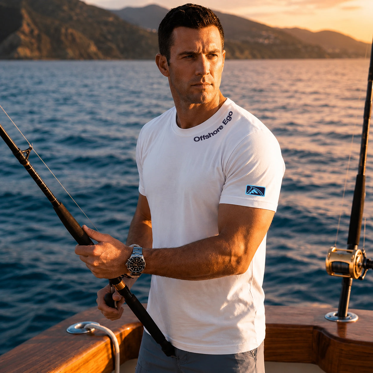 Offshore Ego - T-shirt Heavyweight - Chasing Fin New Collection