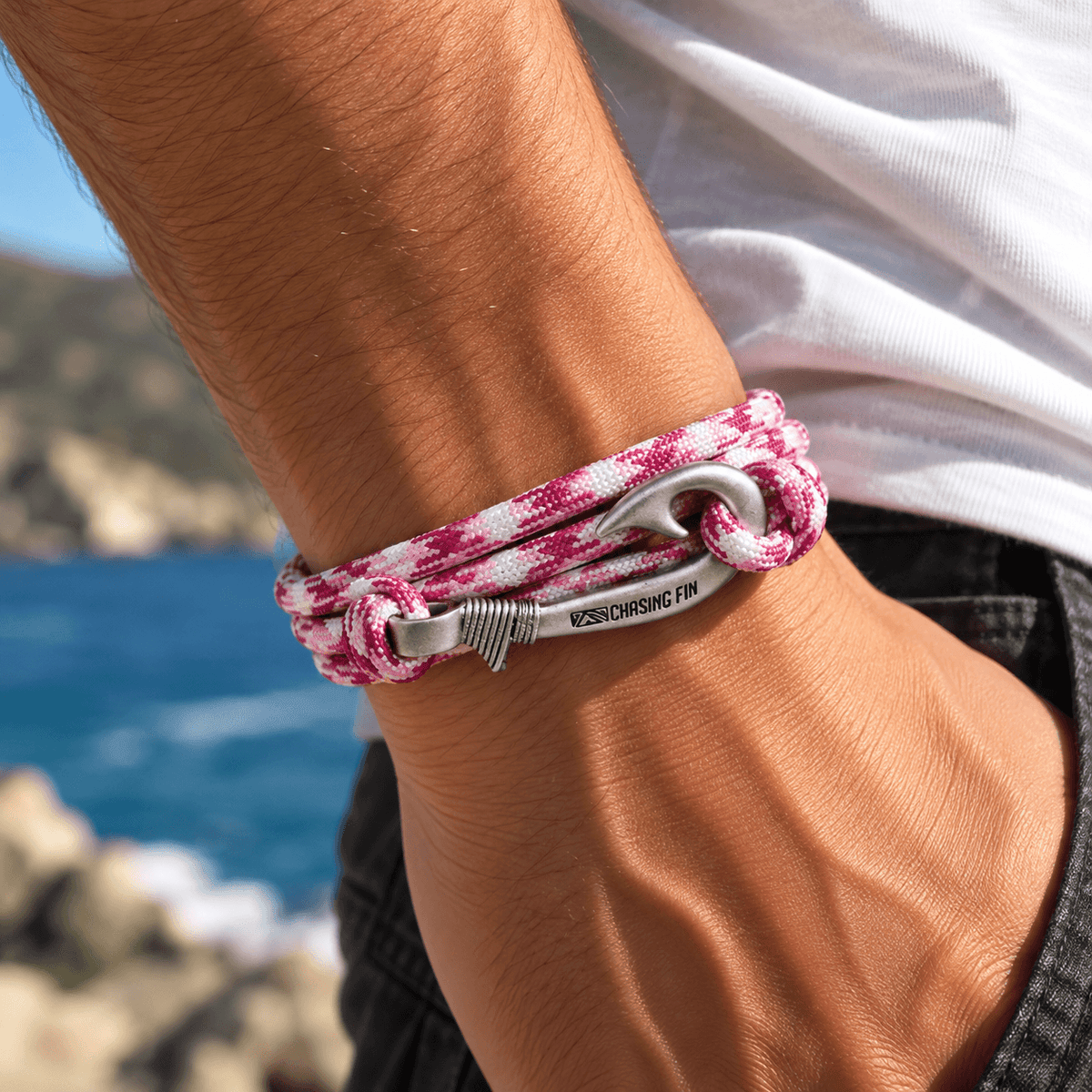Save the Tatas Fish Hook Bracelet | Anklet