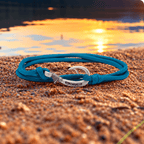 Sea Blue Fish Hook Bracelet | Anklet