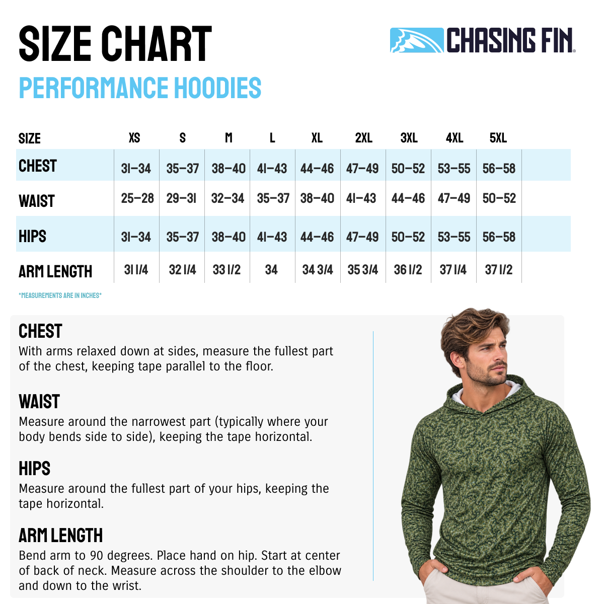 Woodland Exclusive Chasing Fin Fish Hook Pattern Performance Hoodie Collection