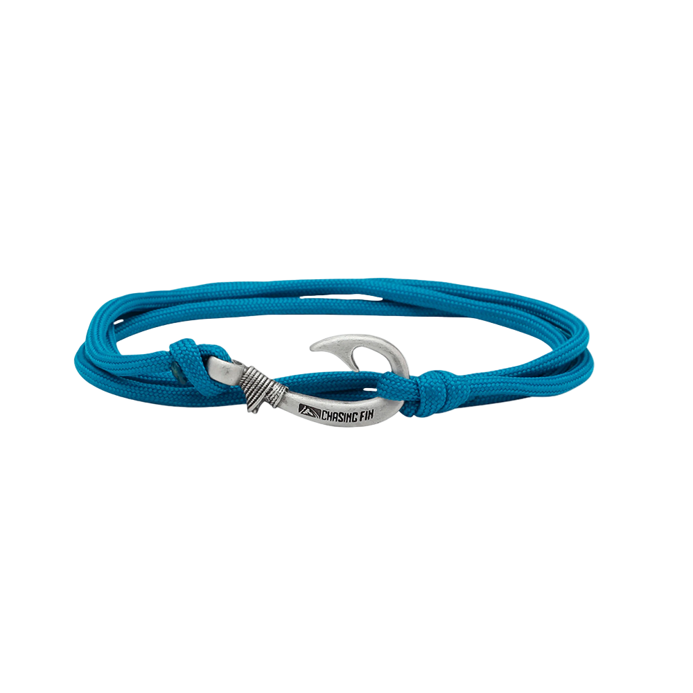 Sea Blue Fish Hook Bracelet | Anklet