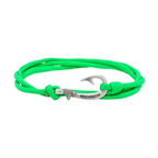 Neon Green Fish Hook Bracelet | Anklet