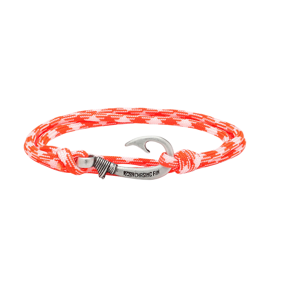 Creamsicle Fish Hook Bracelet | Anklet