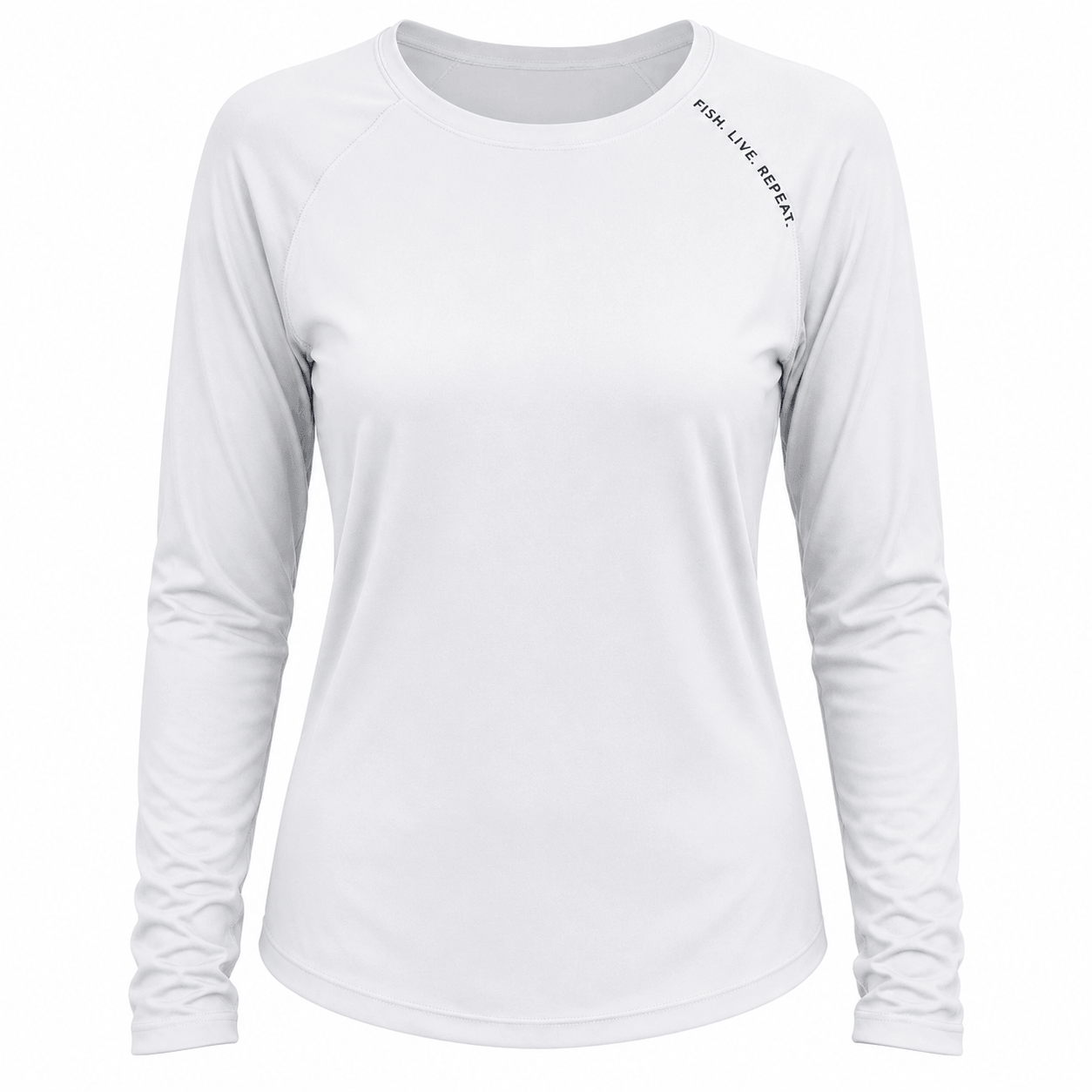 Fish Live Repeat - Ladies Solar Performance Long Sleeve