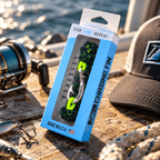 Yellowfin Fury Cobra Braid Fish Hook Bracelet- Glow Under Black Light